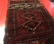 Antique Persien Saddleback Bag Hand Loomed
