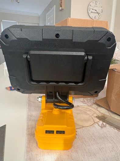 40 LED Work Light For Dewalt 18V Battery Portable Flood Light Cordless Job Site Lamp Outdoor Emergency Fishing Tool
