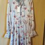 BNWT - Ted Baker Dinnaa Floral Long Sleeve Mini Dress UK 12 Image 6