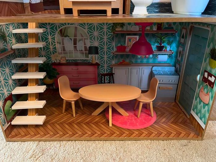 Beautiful Large Wooden Dollhouse - Dun Laoghaire