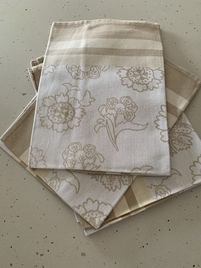 4 x 100% cotton luxury Portuguese tea towels (brand new)