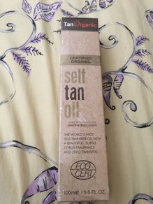 Tan Organic Self Tan Sealed