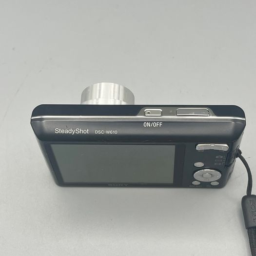 Sony Cybershot DSC-W610 Digital Camera - Black - Full Kit - 14mp