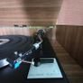 Mega Rare Time Capsule from 1971 Onkyo X1 quadraphonic console system hifi Gold from Japan in Stunning condition this is a statement piece and highly sought-after with the original speakers and hifi cabinet Image 5