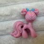 My Little Pony Pinkie Pie With Removable Hair approx. 5 cm. from Ferris Wheel set Used Please see photos Image 5