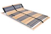 Slatted Bed Base with 42 Slats 7 Zones 120x200 cm