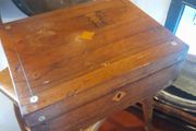 Victorian Walnut Inlaid Writing Slope