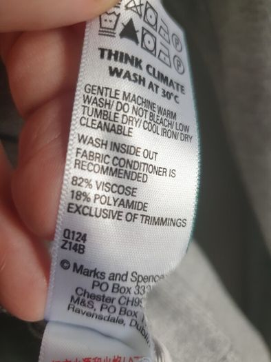 M&s Grey Cardigan Size Uk 12