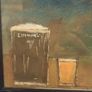 Pair Edward Tomkus watercolours - James Joyce & pub scene Image 9