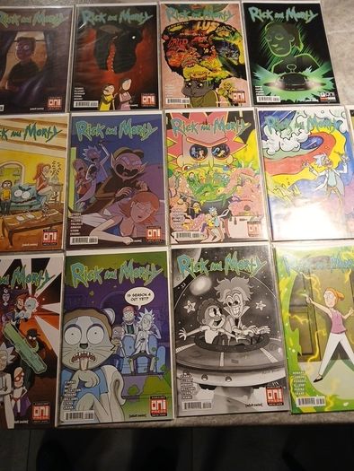 Rick and Morty Comics run joblot