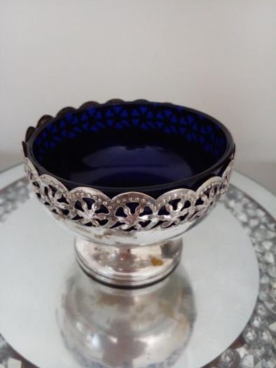Vintage Silver plated Jam bowl