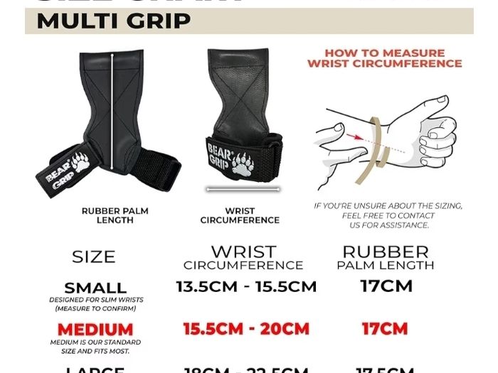 Multi Grip Straps/Hooks, Premium Heavy Duty Weight Lifting Straps/Gloves - Gym Strap for Deadlifts, Rows & Weight Training, Wrist Support for Men & Women