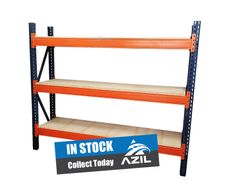2.4m Mecalux (will not bow) Used Garage Shelving