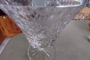 Lovely heavy Cavan crystal vase.