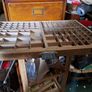 Vintage Wooden Printers Tray Image 4