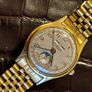 Triple date moonphase 1950s Swiss Villereuse Image 4
