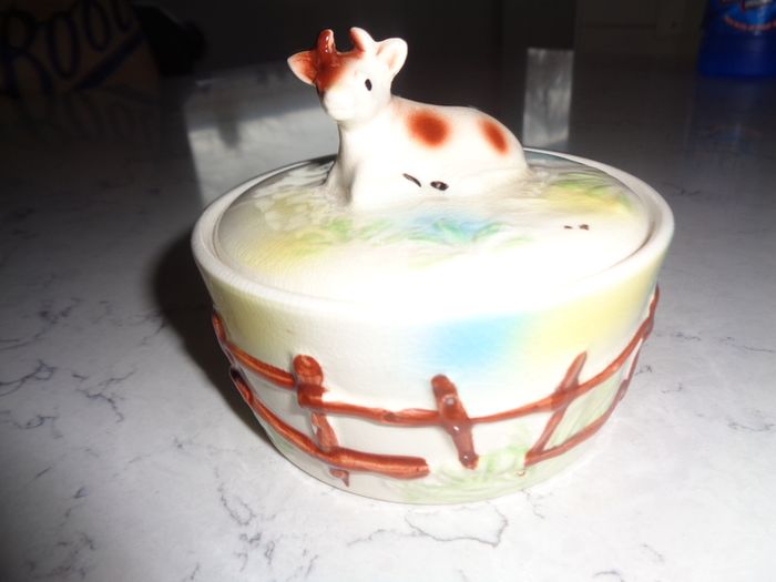 Vintage Ceramic Trinket Holder for Sale