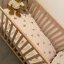 Solid Oak Baby Cot Image 2