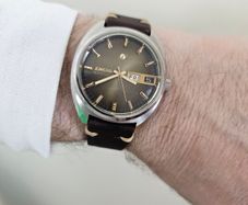 Vintage Automatic Swiss Made Enicar Automatic Swiss Watch 1960s