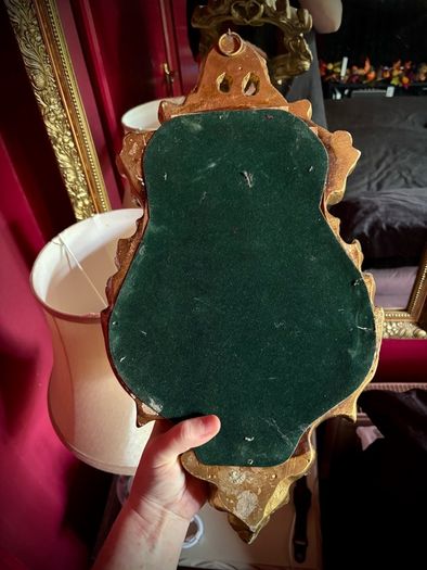Antique style gold mirror