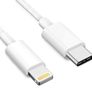 Short 20cm Type C to iPhone Fast Charger Data Cable for iPhone 12 11 XR X 8 7 SE Image 2
