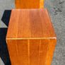 Retro Vintage mid -century Meredew oak bedside cabinets c1960s Image 4