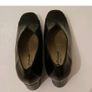 PieSanto Black Leather Court Shoes EU35 UK2 Wide G Fit Block Heel New Boxed  CAN POST Image 5