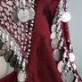 FRANCA belly dancer style cropped top Sz M ( Fit 10-12 UK) Image 9