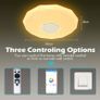 SALE Ceiling Lights for Bedroom, 36W Dimmable RGB Music Ceiling Light with Bluetooth Speaker, Remote/APP Control, for Bathroom, Lounge, Living Room, Kid's Room Image 6