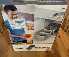 Hafele under-sink pullout bin