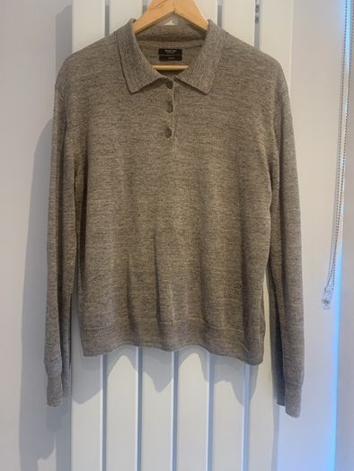 Massimo Dutti 100% linen jumper (L)
