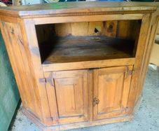 mexican pine tv stand
