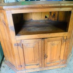 mexican pine tv stand
