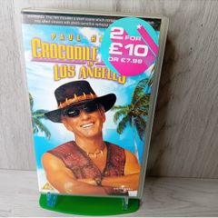 Crocodile Dundee Los Angeles Vhs