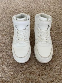 Penneys White Leather High-tops - See 3 pics