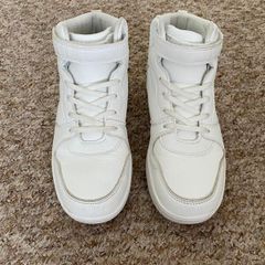 Penneys White Leather High-tops - See 3 pics