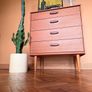 Mid century danish teak sideboards bedsides retro Image 6