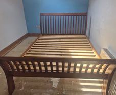 Double Sleigh bed