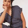 BNWT Apricot Egg Print Utility Culotte Jumpsuit Image 8