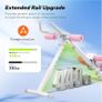 Ab Machine, Abs Workout Equipment, Adjustable Ab Trainer Machine for Abs Workout at Home Gym, Foldable, Knee Protection Image 6