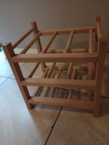 IKEA wine rack
