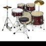 Millenium Focus Junior Drum Set Red Image 2