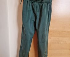 Green uniform pants,  age 9 to 10