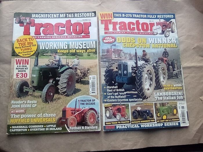 Vintage Tractor Magazines