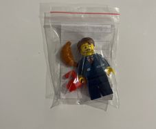 Lego City Bus Driver minifigure