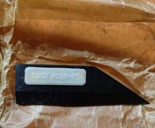 Precision Machinist's Straight Edge 80 mm with double-sided bevel.