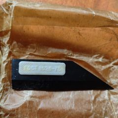 Precision Machinist's Straight Edge 80 mm with double-sided bevel.