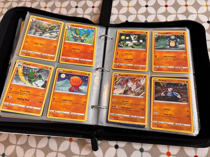 Pokemon folder and cards