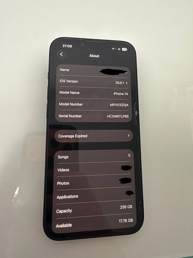 iPhone 14 256gb