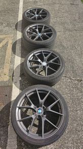 BMW Style 763M 20" staggered alloys with TPMS sensors